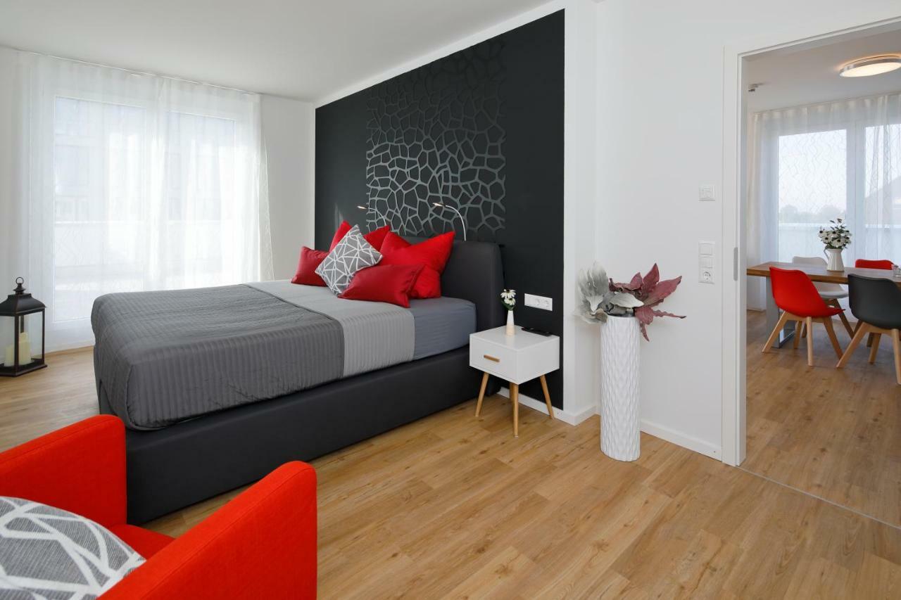 Penthouse-Appartements Freiburg Bagian luar foto